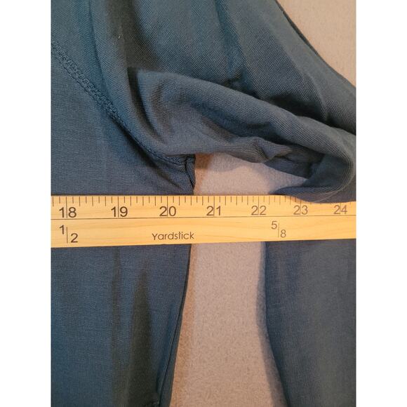 Active Life Womens Abyss Blue-Green Hi-Low Crossover Hem Pullover Sweater NWT L - Picture 5 of 8